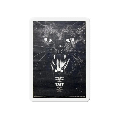 CATS (NEVER PRODUCED) 1977 Movie Poster - Refrigerator Magnet - The Sticker Space