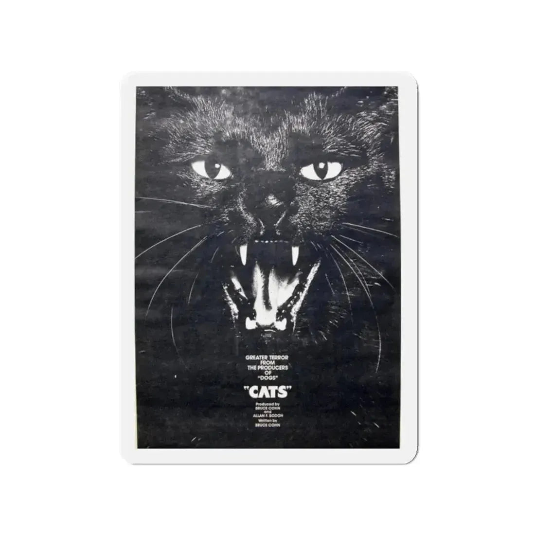 CATS (NEVER PRODUCED) 1977 Movie Poster - Refrigerator Magnet - The Sticker Space