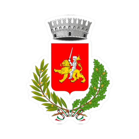 Cavallerleone-Stemma (Italy) (Coat of Arms) STICKER Vinyl Kiss-Cut Decal 2 Inch White - The Sticker Space