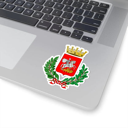 Cavallermaggiore-Stemma (Italy) (Coat of Arms) STICKER Vinyl Kiss-Cut Decal - The Sticker Space