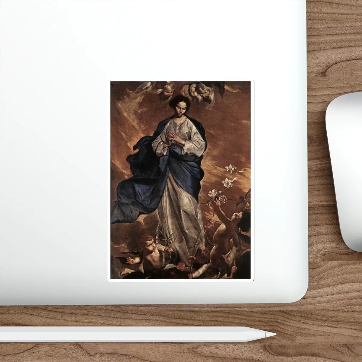 SKU:21391537554555877071 Sticker types:White Shape:Die-Cut Sizes:5" × 5"
