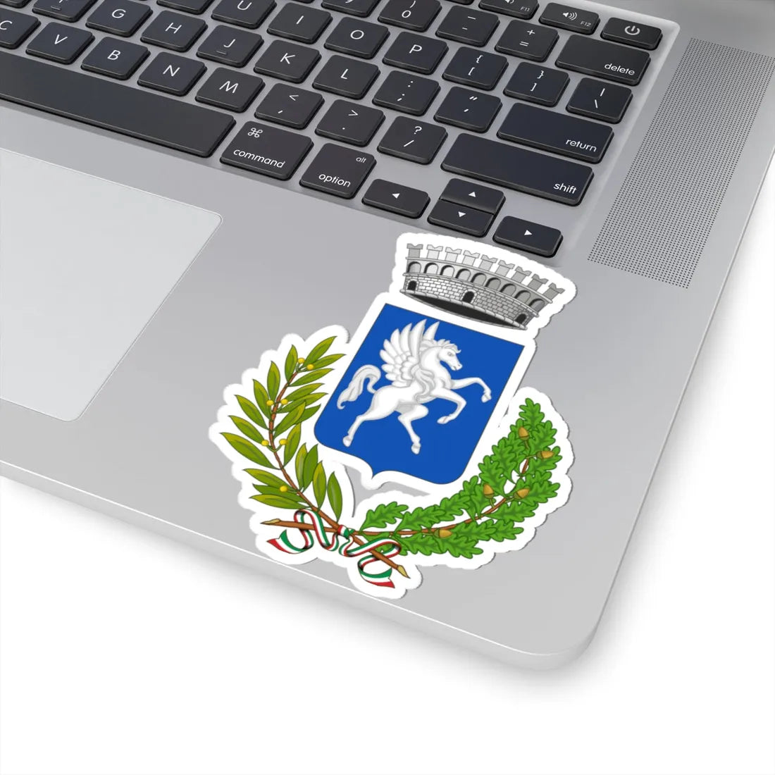 Cavallino Italia-Stemma (Italy) (Coat of Arms) STICKER Vinyl Kiss-Cut Decal - The Sticker Space