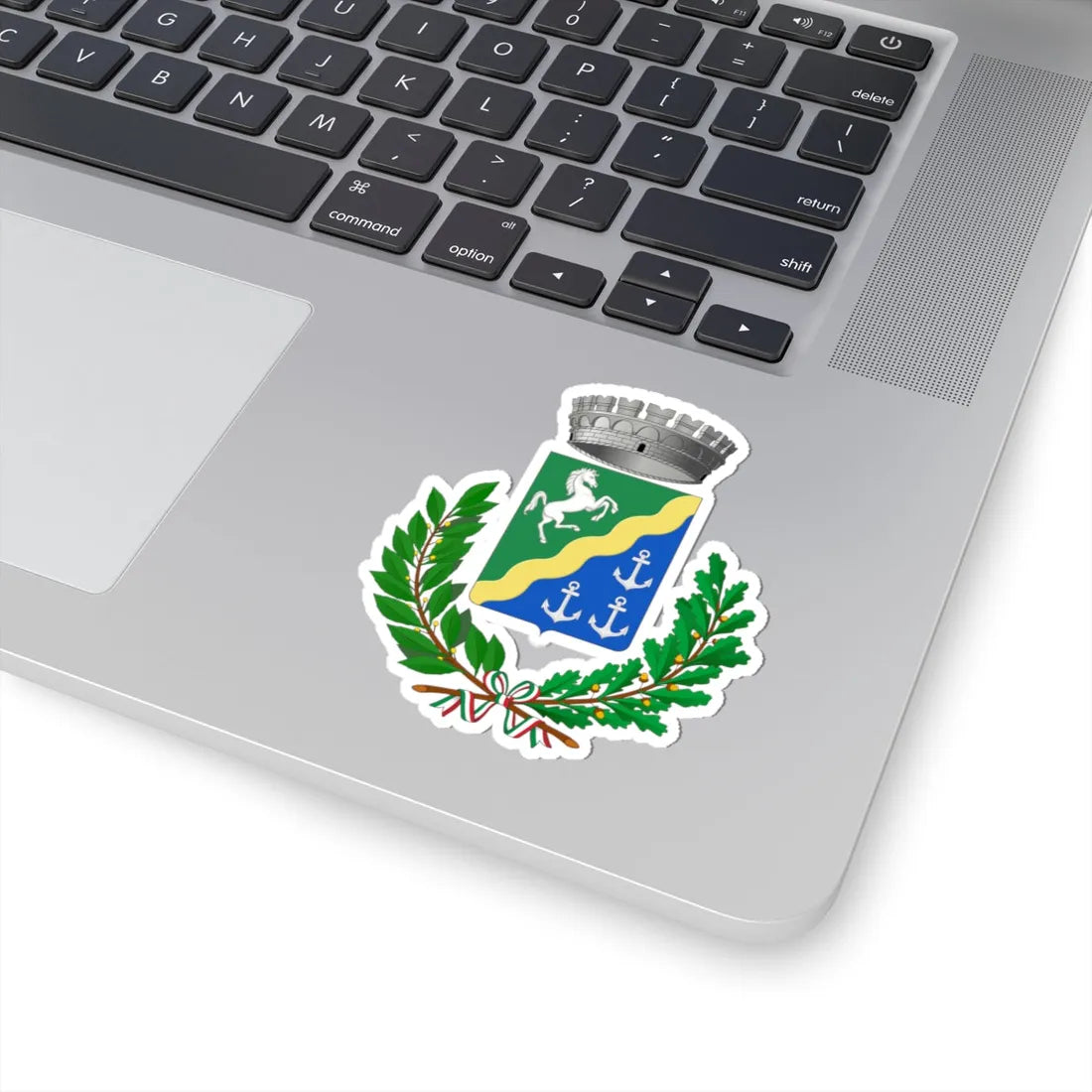 Cavallino-Treporti-Stemma (Italy) (Coat of Arms) STICKER Vinyl Kiss-Cut Decal - The Sticker Space