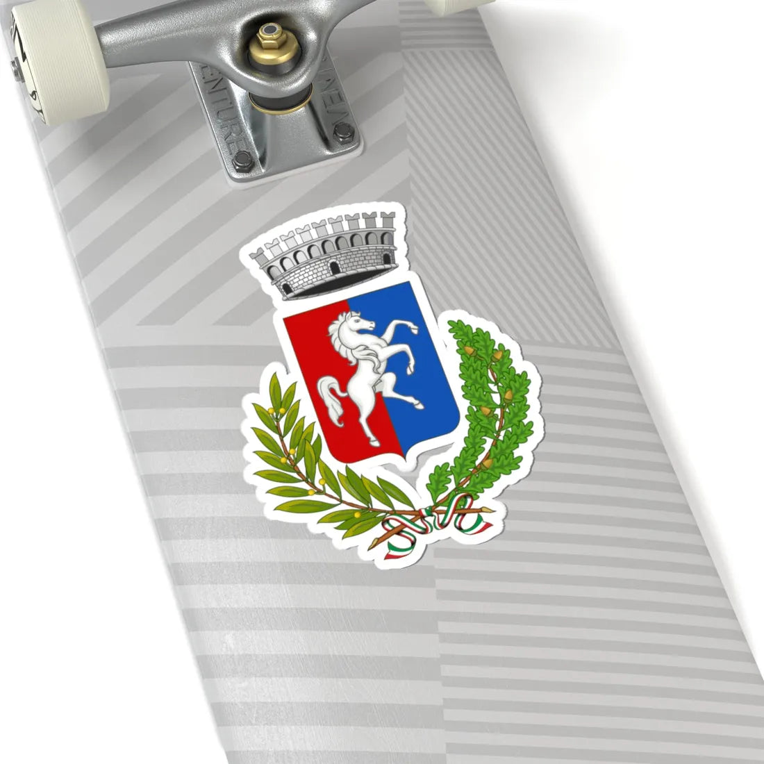 Cavallirio-Stemma (Italy) (Coat of Arms) STICKER Vinyl Kiss-Cut Decal - The Sticker Space