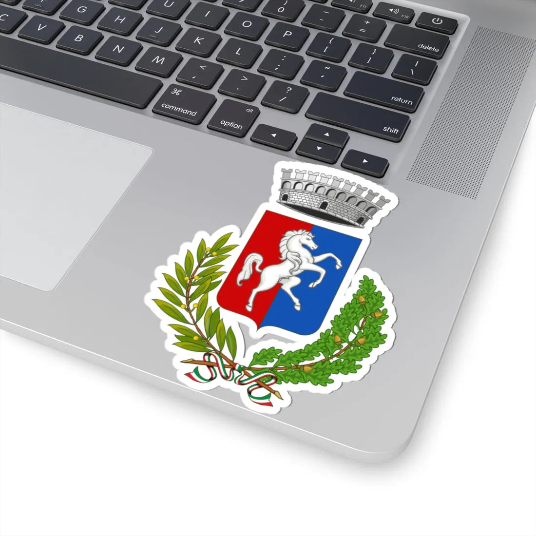 Cavallirio-Stemma (Italy) (Coat of Arms) STICKER Vinyl Kiss-Cut Decal - The Sticker Space