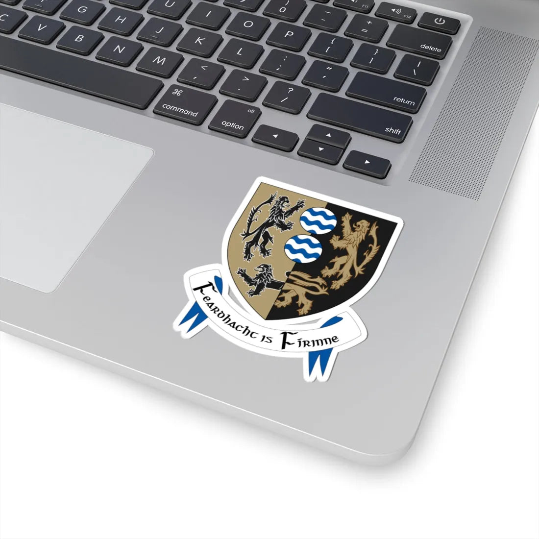 Cavan crest (Ireland) (Coat of Arms) STICKER Vinyl Kiss-Cut Decal - The Sticker Space