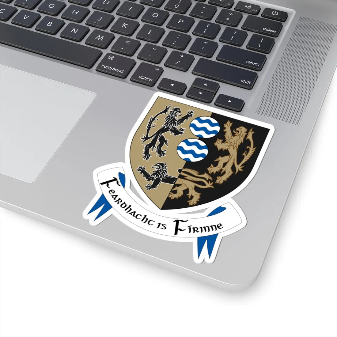 Cavan crest (Ireland) (Coat of Arms) STICKER Vinyl Kiss-Cut Decal - The Sticker Space