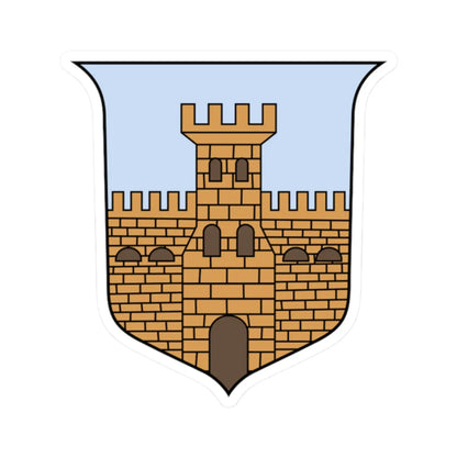 Cavarzere-Stemma (Italy) (Coat of Arms) STICKER Vinyl Kiss-Cut Decal 2 Inch White - The Sticker Space