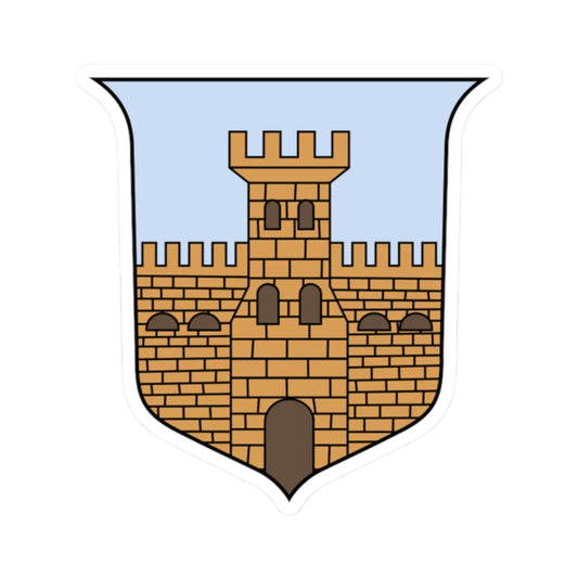 Cavarzere-Stemma (Italy) (Coat of Arms) STICKER Vinyl Kiss-Cut Decal 2 Inch White - The Sticker Space