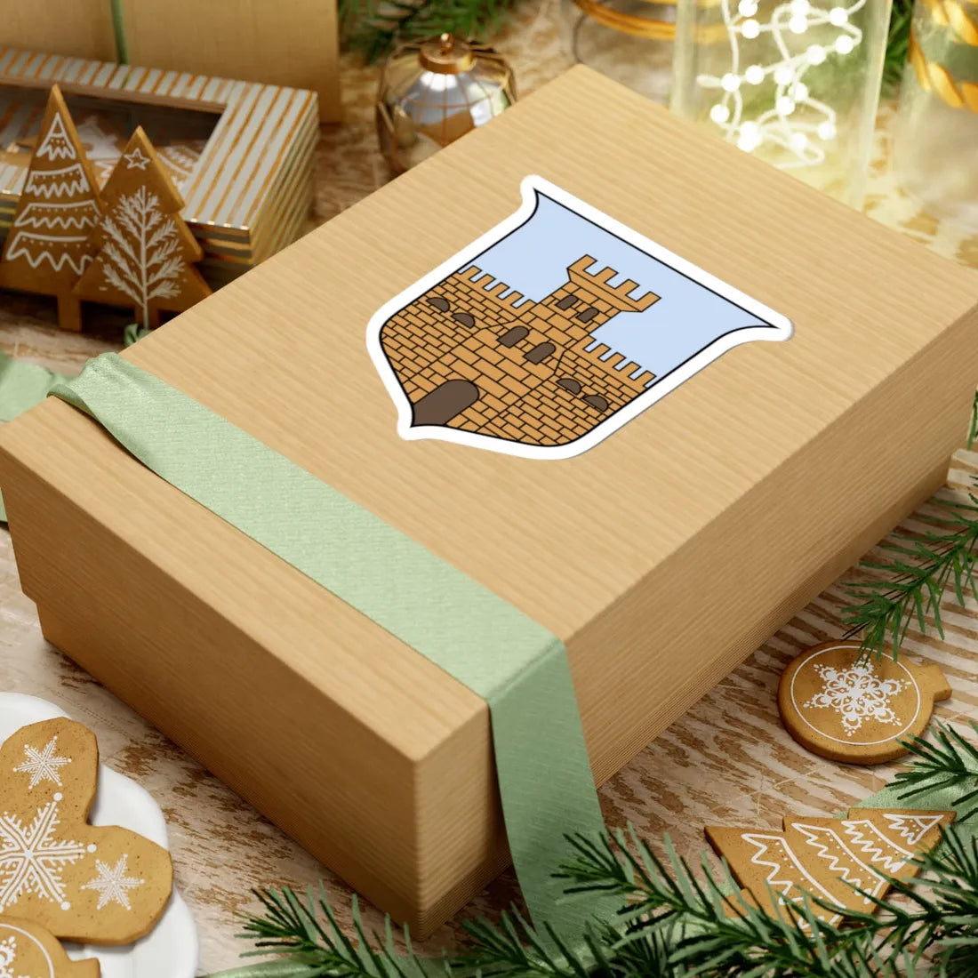 Cavarzere-Stemma (Italy) (Coat of Arms) STICKER Vinyl Kiss-Cut Decal - The Sticker Space