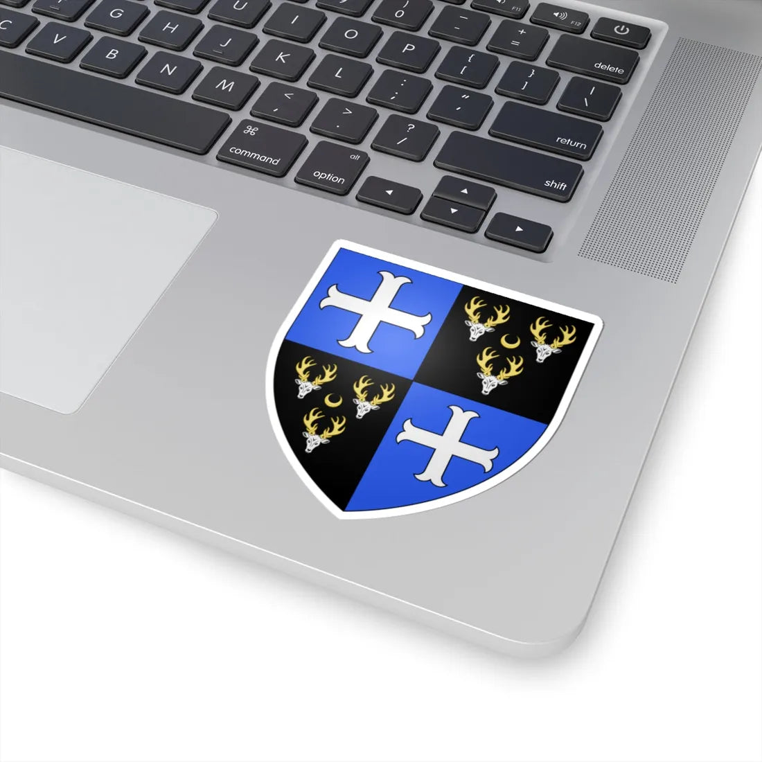 Cavendish-Bentinck arms (England) (Coat of Arms) STICKER Vinyl Kiss-Cut Decal - The Sticker Space