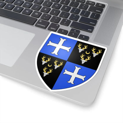 Cavendish-Bentinck arms (England) (Coat of Arms) STICKER Vinyl Kiss-Cut Decal - The Sticker Space