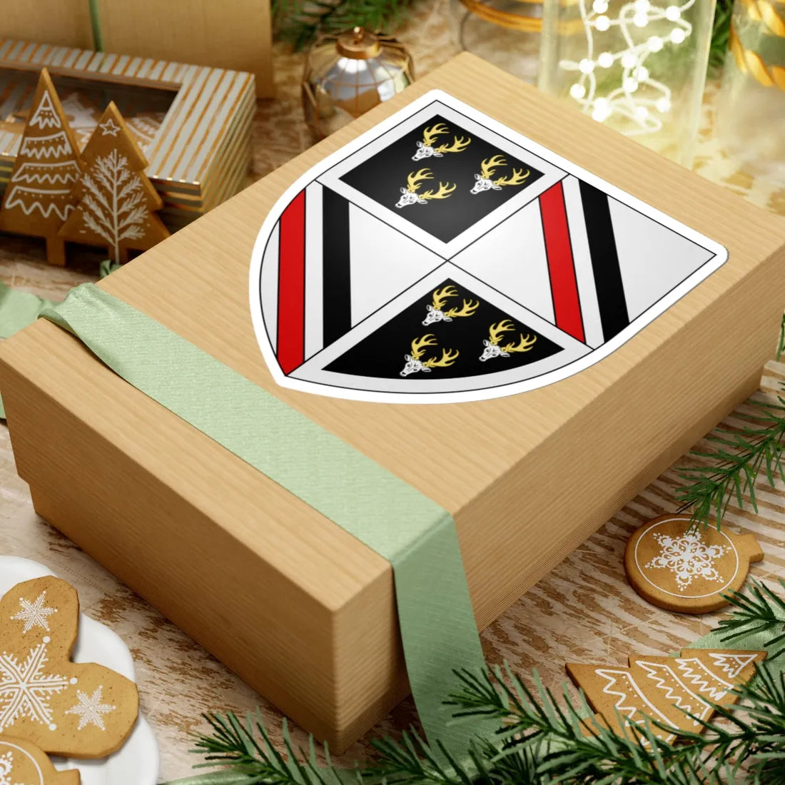 Cavendish-Bradshaw arms (England) (Coat of Arms) STICKER Vinyl Kiss-Cut Decal - The Sticker Space