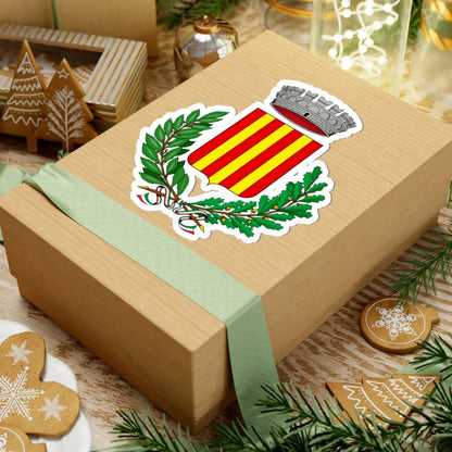 Cavour-Stemma (Italy) (Coat of Arms) STICKER Vinyl Kiss-Cut Decal - The Sticker Space