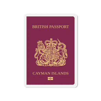 Cayman Islands Passport - Refrigerator Magnet 3 Inch - The Sticker Space