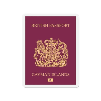 Cayman Islands Passport - Refrigerator Magnet - The Sticker Space