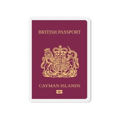 Cayman Islands Passport - Refrigerator Magnet - The Sticker Space
