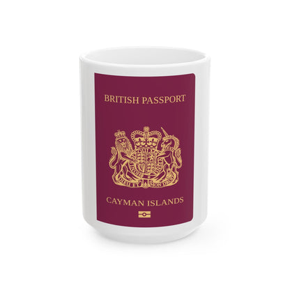 Cayman Islands Passport - White Coffee Mug