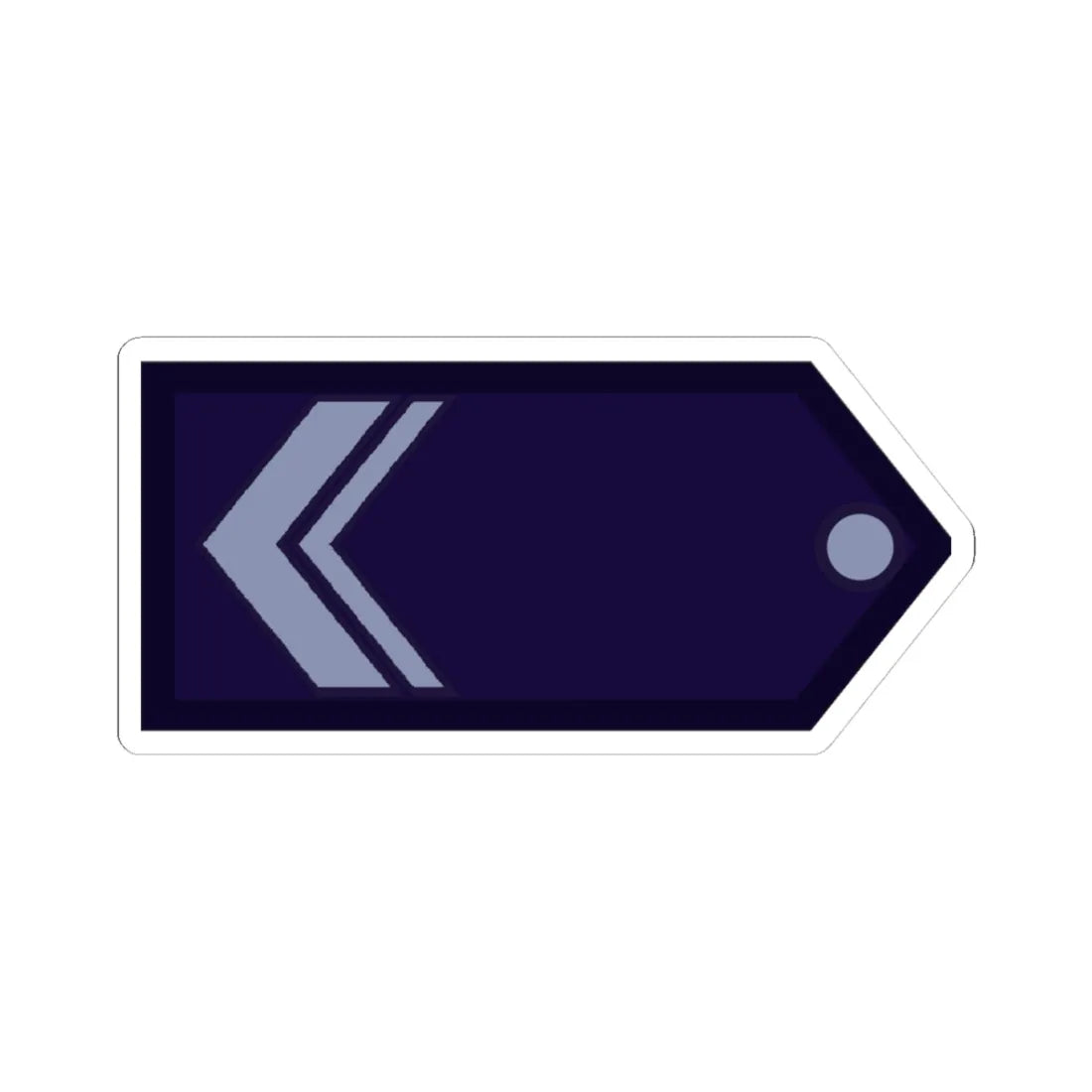 CB FAA (Argentina) (Military Rank) STICKER Vinyl Kiss-Cut Decal 3 Inch White - The Sticker Space
