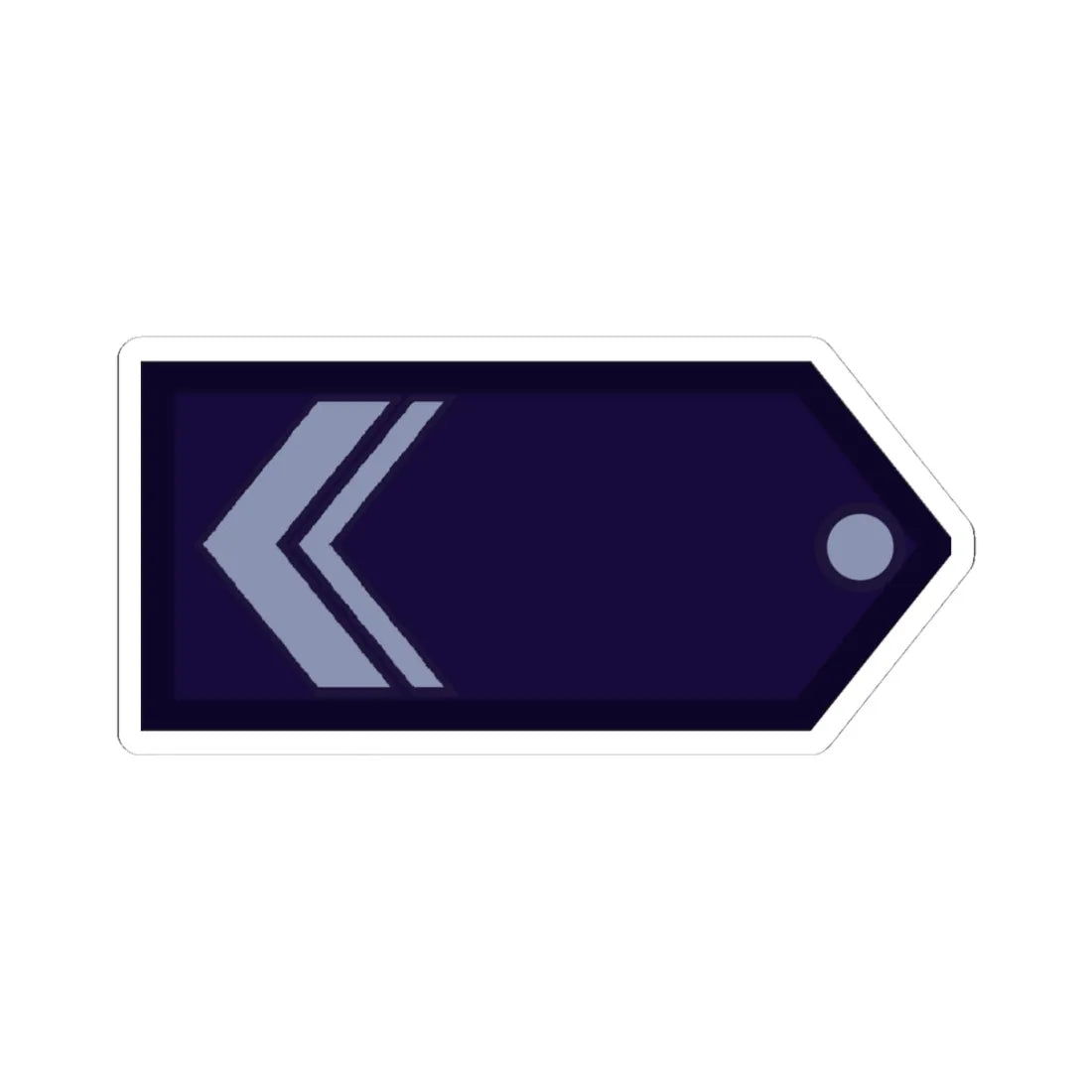 CB FAA (Argentina) (Military Rank) STICKER Vinyl Kiss-Cut Decal 4 Inch White - The Sticker Space
