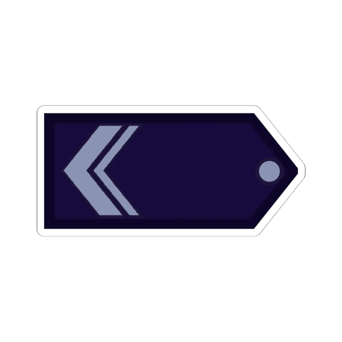 CB FAA (Argentina) (Military Rank) STICKER Vinyl Kiss-Cut Decal 6 Inch White - The Sticker Space