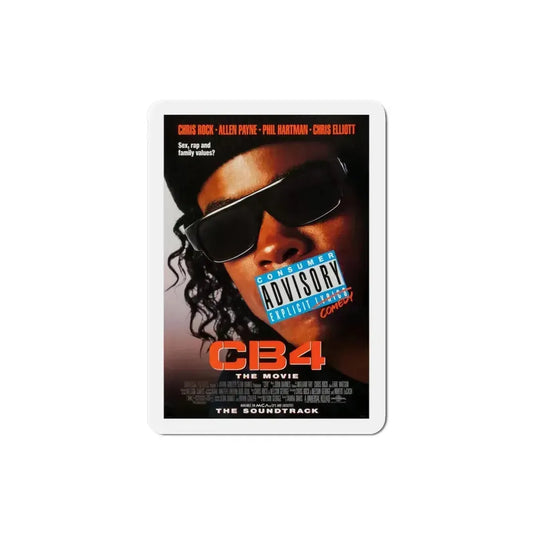 CB4 1993 Movie Poster Refrigerator Magnet 3 Inch - The Sticker Space