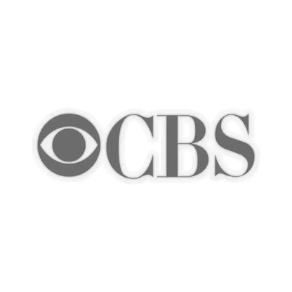CBS (Columbia Broadcasting System) (old) (Logo) STICKER Vinyl Kiss-Cut Decal 2 Inch Transparent - The Sticker Space