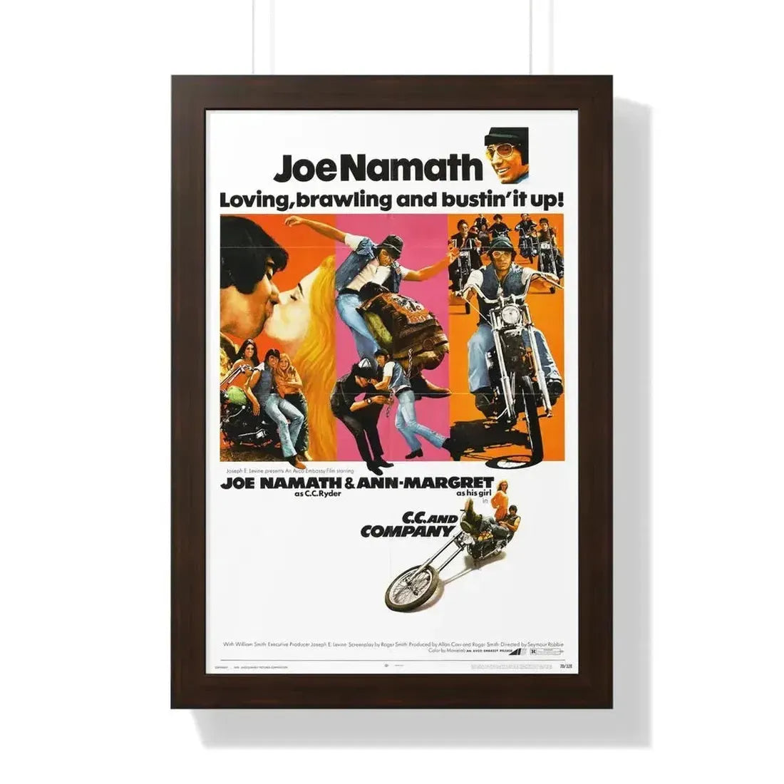 CC AND COMPANY 1970 - Framed Movie Poster - The Sticker Space