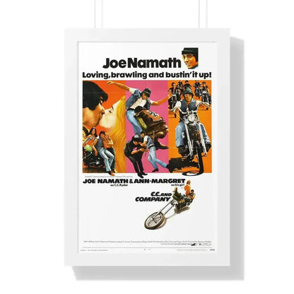 CC AND COMPANY 1970 - Framed Movie Poster - The Sticker Space