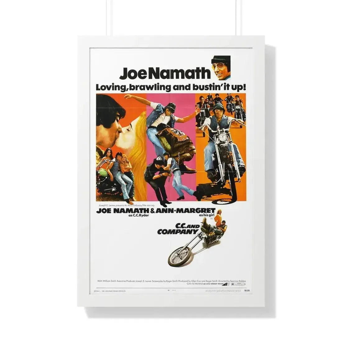 CC AND COMPANY 1970 - Framed Movie Poster - The Sticker Space