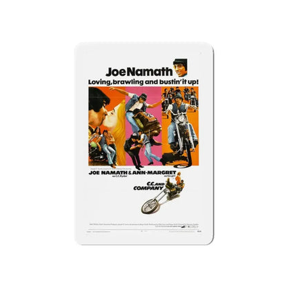 CC AND COMPANY 1970 Movie Poster - Refrigerator Magnet 6 Inch - The Sticker Space