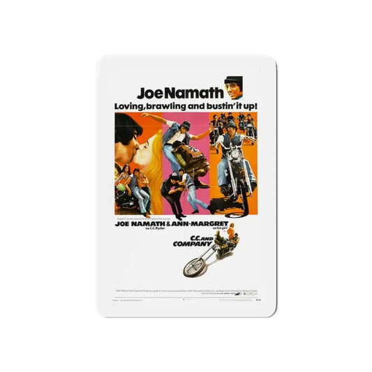 CC AND COMPANY 1970 Movie Poster - Refrigerator Magnet 6 Inch - The Sticker Space