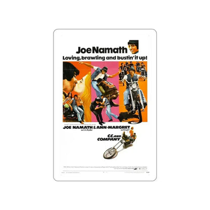CC AND COMPANY 1970 Movie Poster STICKER Vinyl Die-Cut Decal 3 Inch - The Sticker Space