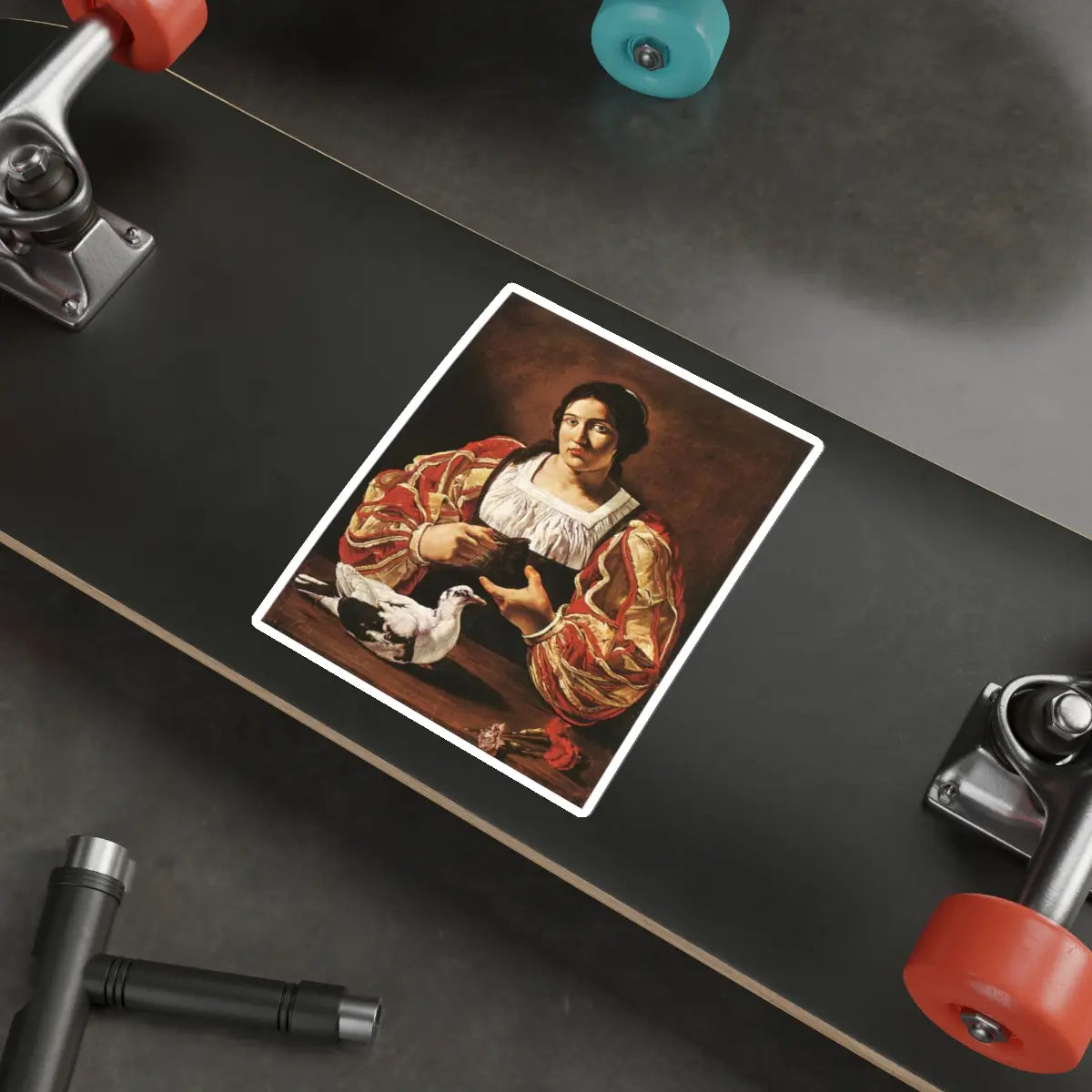 SKU:19413561489321381046 Sticker types:White Shape:Die-Cut Sizes:6" × 6"