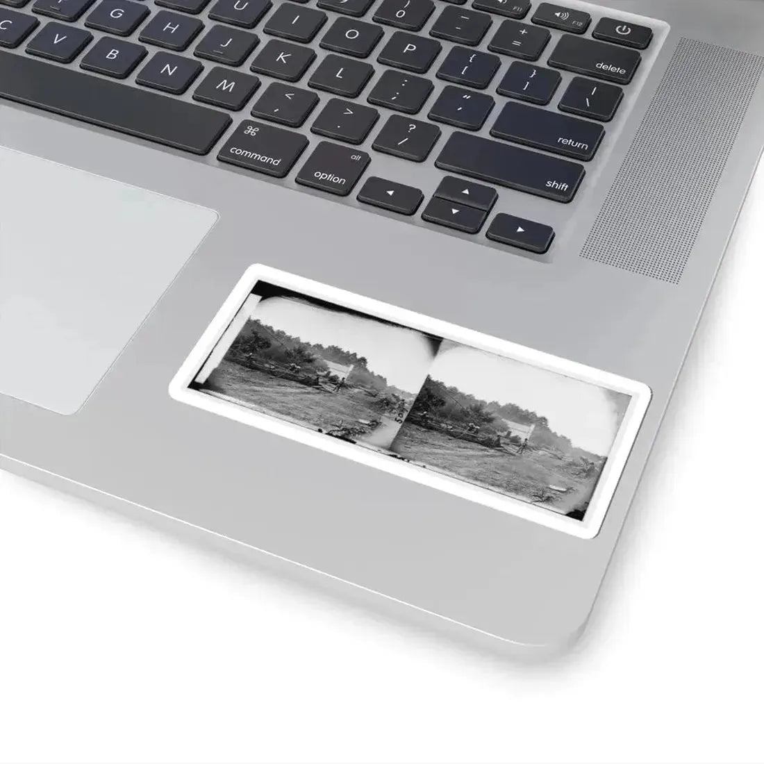 Cedar Mountain, Va. A Confederate Field Hospital (U.S. Civil War) STICKER Vinyl Kiss-Cut Decal - The Sticker Space