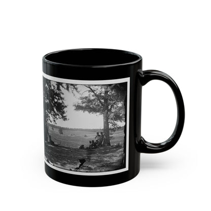 Cedar Mountain, Va. Battlefield Viewed From The West (U.S. Civil War) Black Coffee Mug