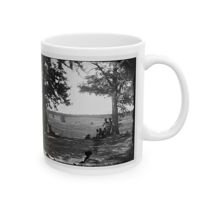 Cedar Mountain, Va. Battlefield Viewed From The West (U.S. Civil War) White Coffee Mug