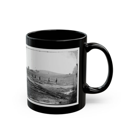 Cedar Mountain, Va. Union Graves On The Battlefield (U.S. Civil War) Black Coffee Mug