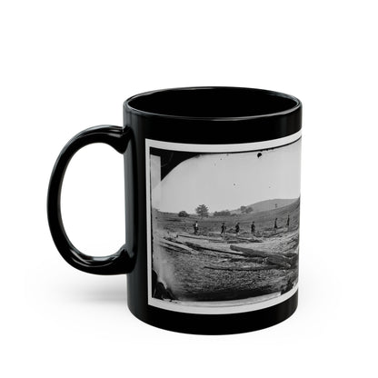 Cedar Mountain, Va. Union Graves On The Battlefield (U.S. Civil War) Black Coffee Mug