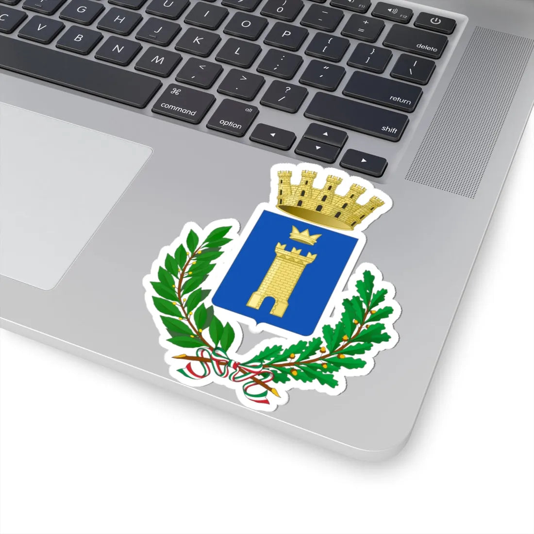 Ceglie Messapica-Stemma (Italy) (Coat of Arms) STICKER Vinyl Kiss-Cut Decal - The Sticker Space