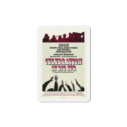 Celebration at Big Sur 1971 Movie Poster Refrigerator Magnet 4 Inch - The Sticker Space