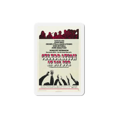Celebration at Big Sur 1971 Movie Poster Refrigerator Magnet - The Sticker Space
