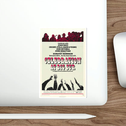 Celebration at Big Sur 1971 Movie Poster STICKER Vinyl Die-Cut Decal-The Sticker Space