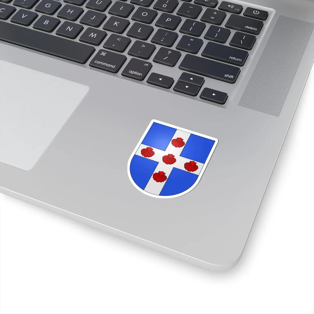 Celigny-coat of arms (Switzerland) (Coat of Arms) STICKER Vinyl Kiss-Cut Decal - The Sticker Space