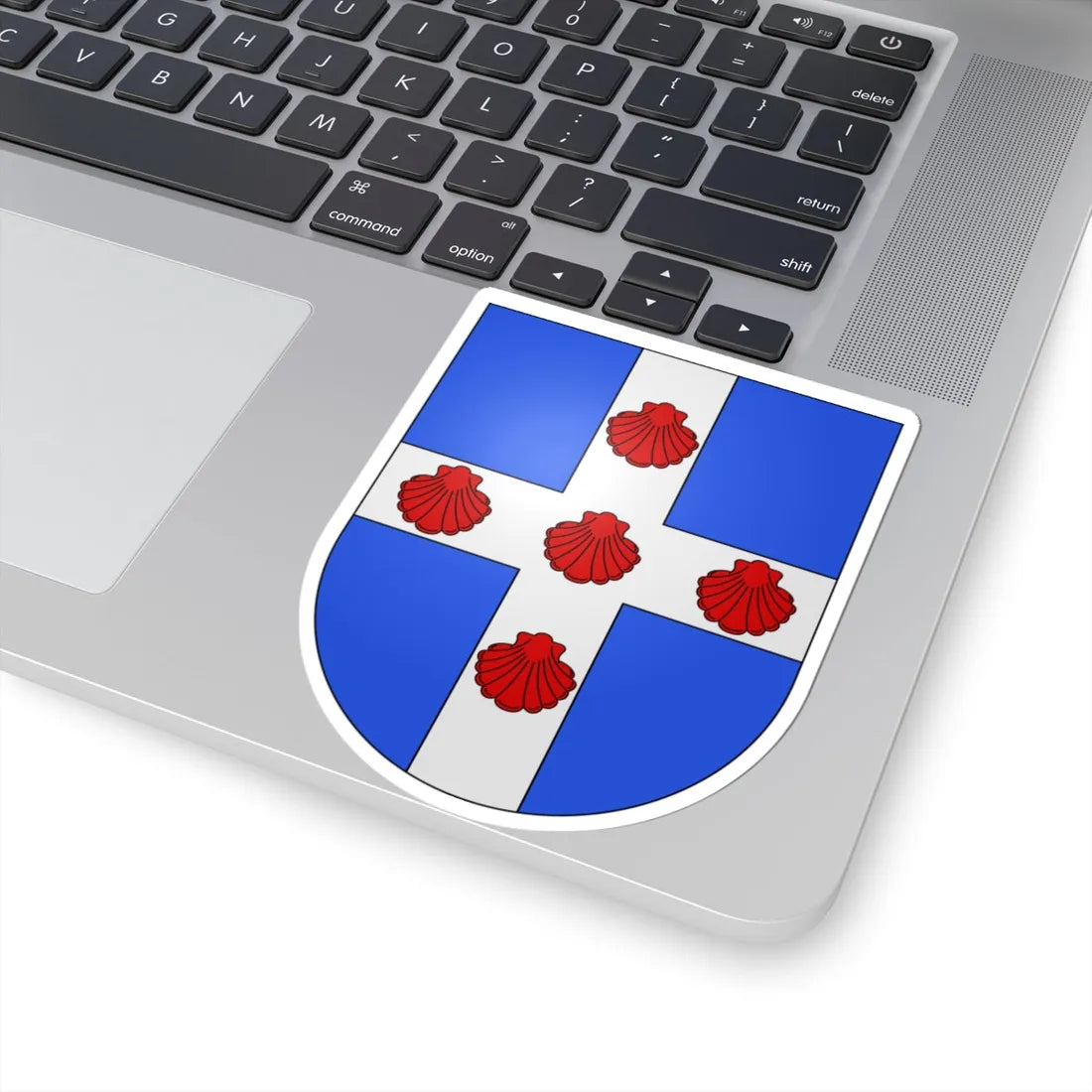 Celigny-coat of arms (Switzerland) (Coat of Arms) STICKER Vinyl Kiss-Cut Decal - The Sticker Space