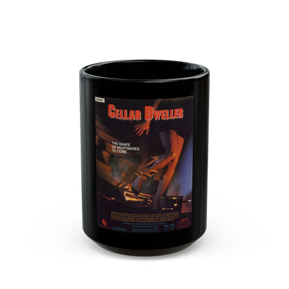 CELLAR DWELLER 1987 Movie Poster - Black Coffee Mug-15oz-The Sticker Space