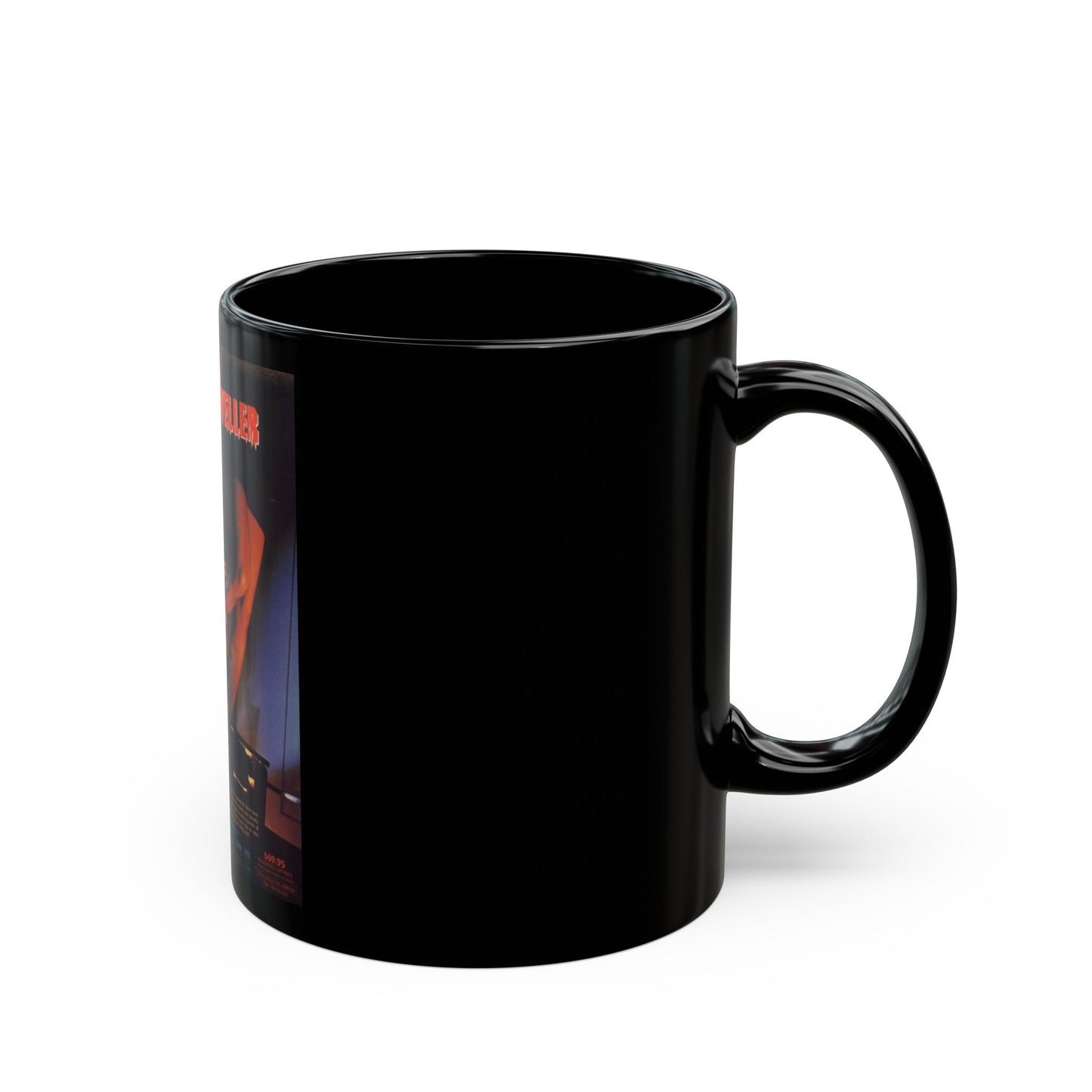 CELLAR DWELLER 1987 Movie Poster - Black Coffee Mug-The Sticker Space