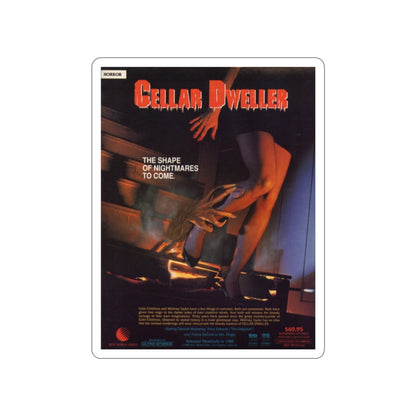 CELLAR DWELLER 1987 Movie Poster STICKER Vinyl Die-Cut Decal-4 Inch-The Sticker Space