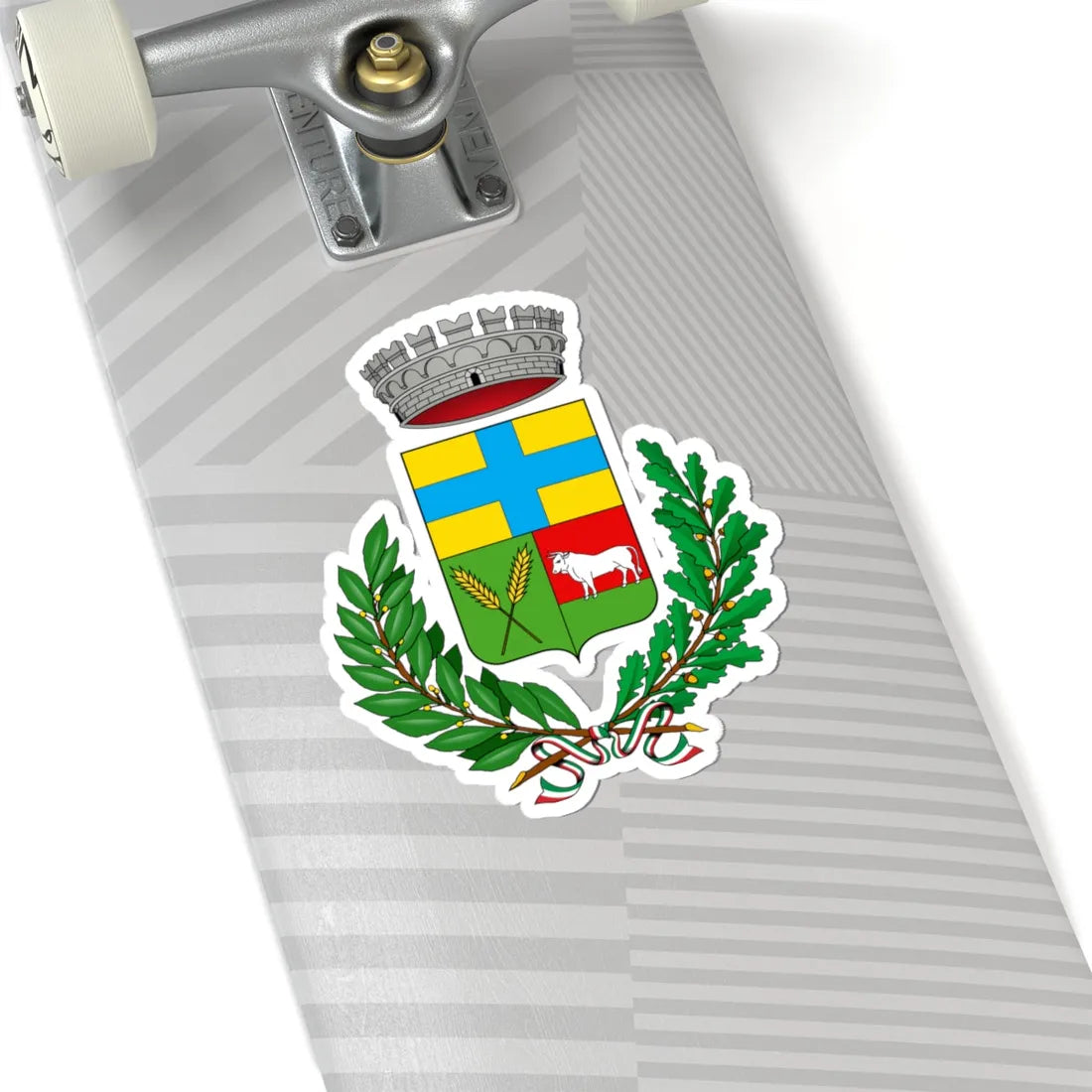 Cellarengo-Stemma (Italy) (Coat of Arms) STICKER Vinyl Kiss-Cut Decal - The Sticker Space