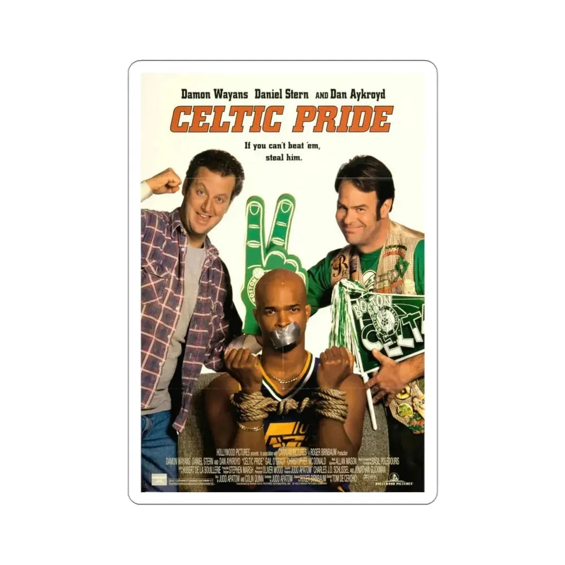 Celtic Pride 1996 Movie Poster STICKER Vinyl Die-Cut Decal - The Sticker Space